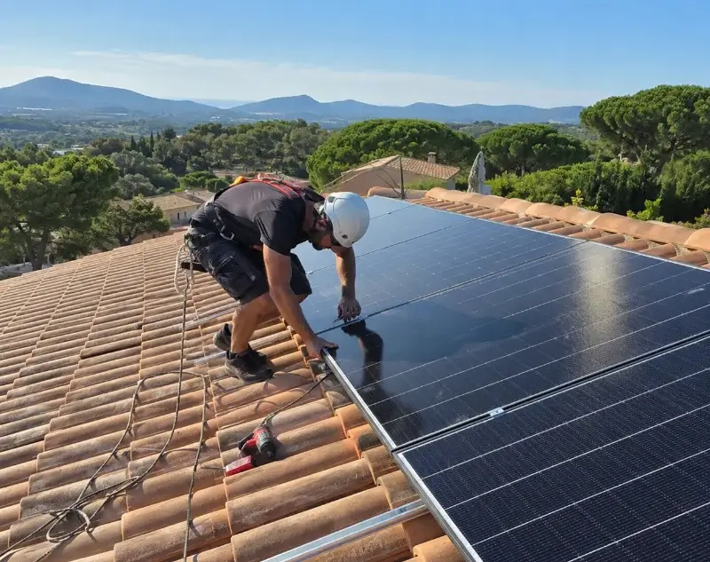 Installateur panneaux solaires Groisy — pose photovoltaïque sur toiture