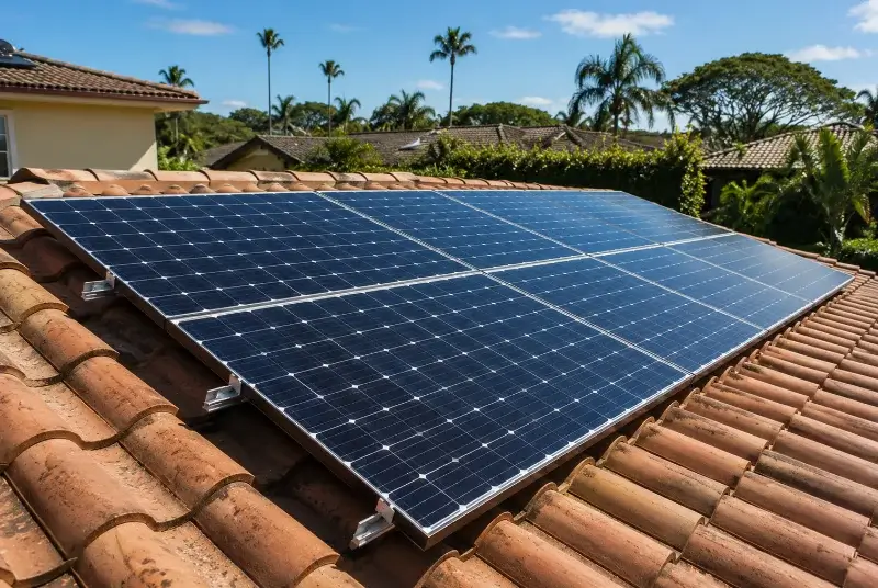 Installation de panneaux solaires à Groisy